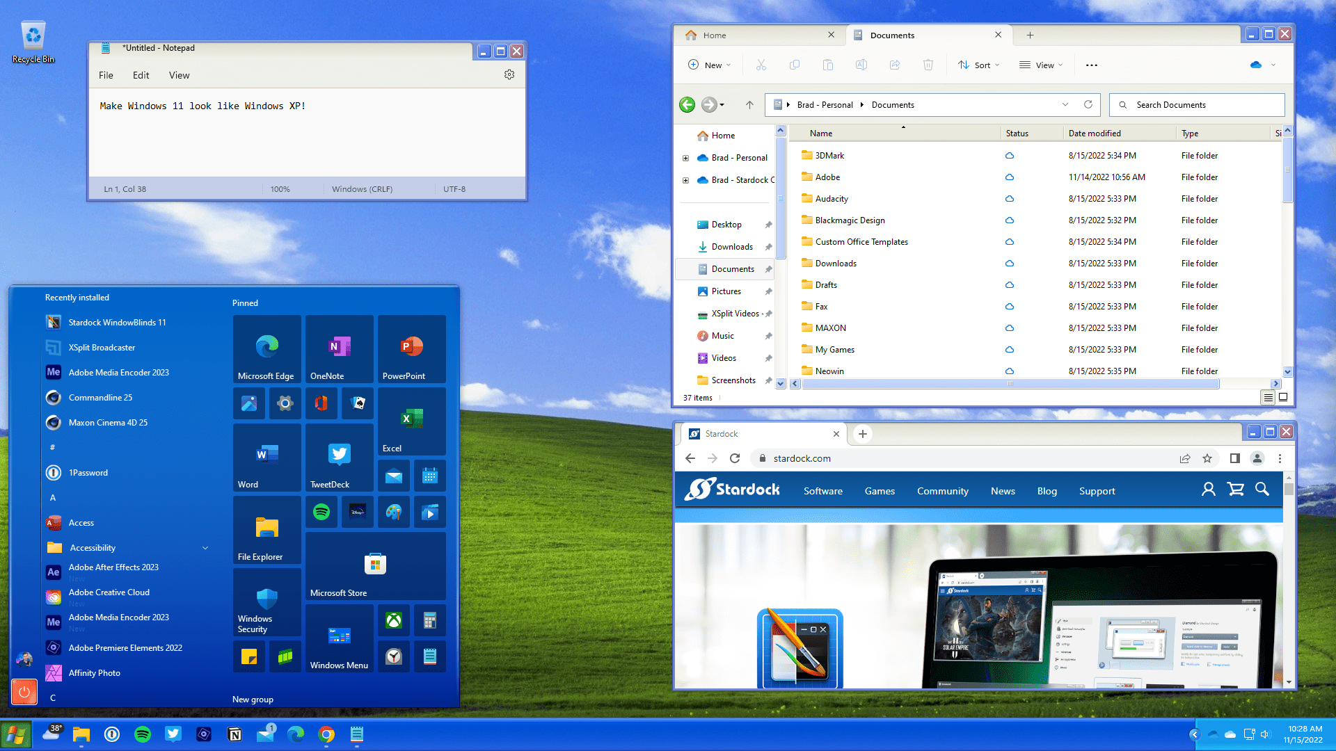 WindowBlinds 视觉风格